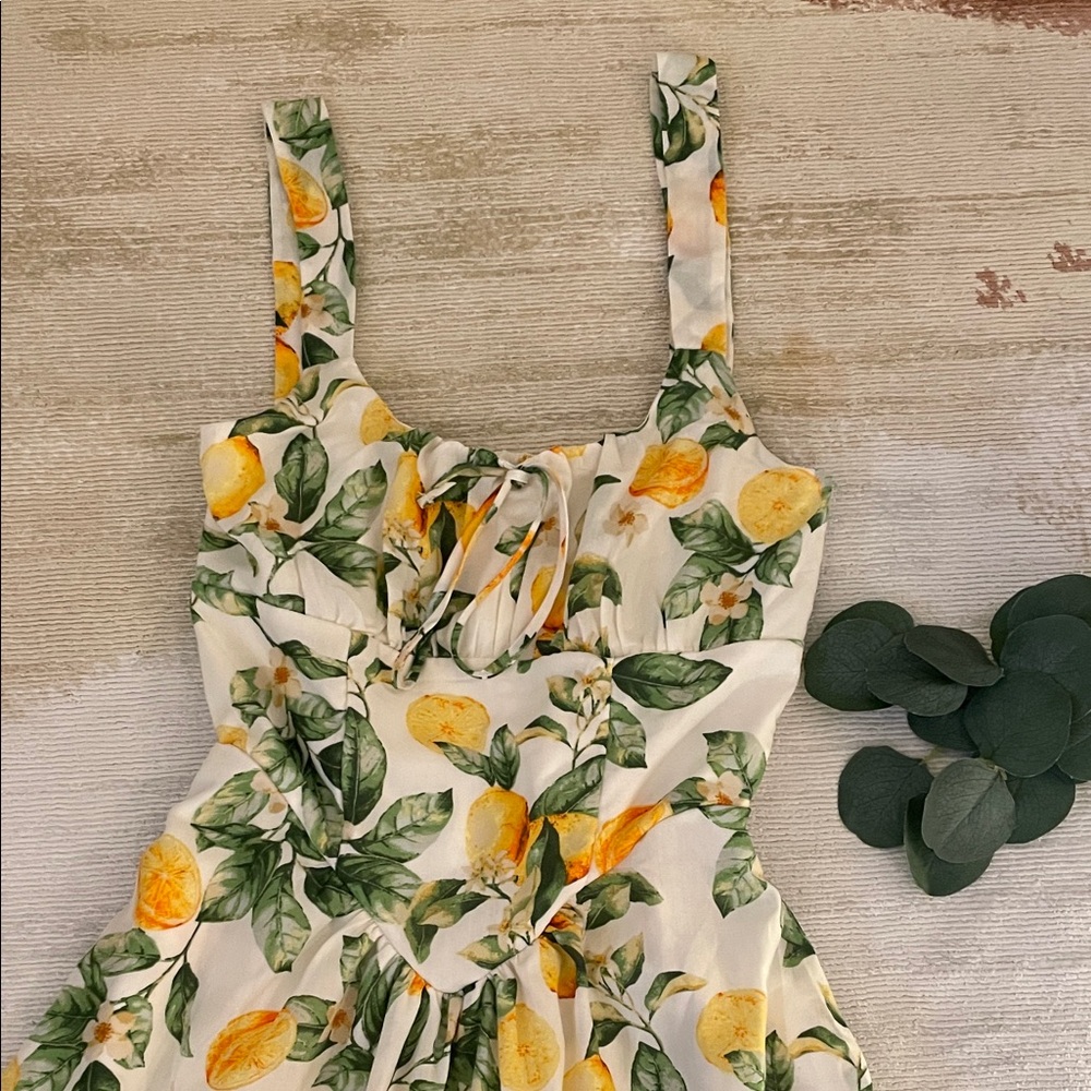 Francesca’s| Olivia🍋Midi Dress - Picture 5 of 7
